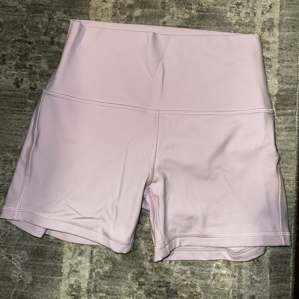 Lululemon Athletica Soft Pink Shorts